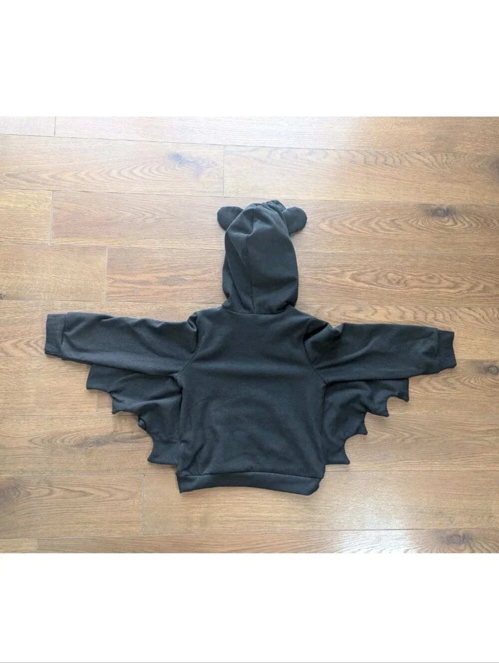 Bat Costume 2 Piece Hoodie And Sweatpants 5Y 5T Black EUC